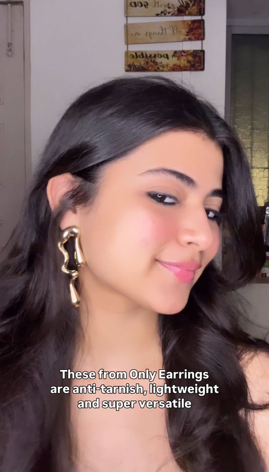 Abstract Drip Earrings