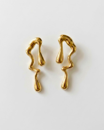 Abstract Drip Earrings