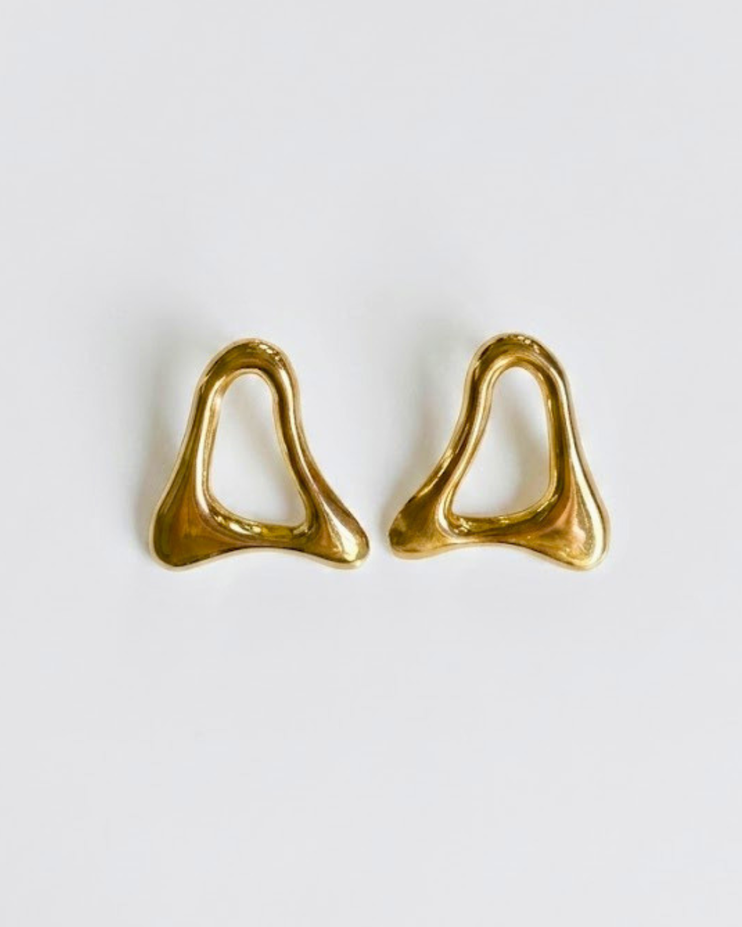 Golden Ripple Earrings