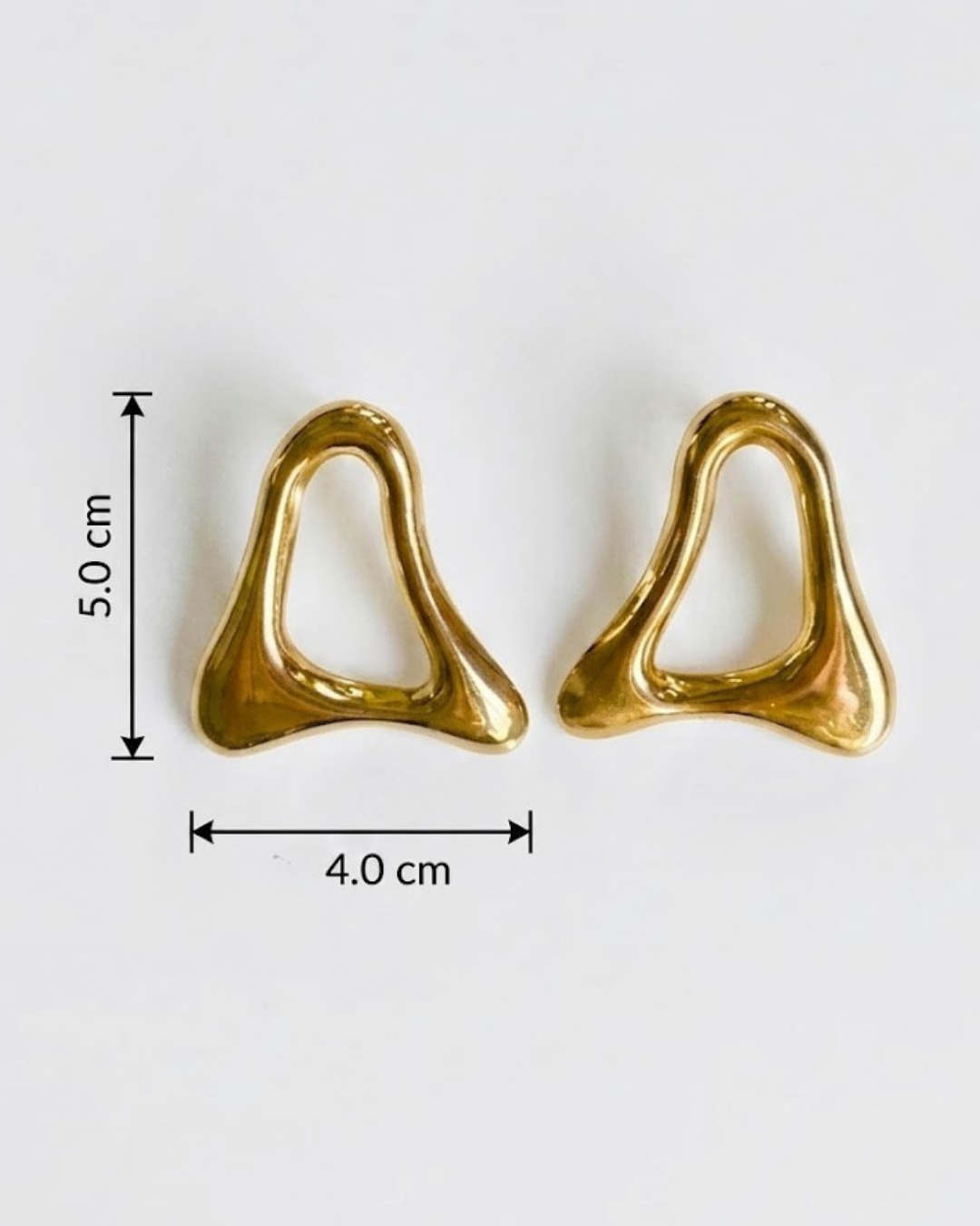 Golden Ripple Earrings