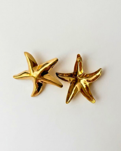 Starfish Statement Earrings