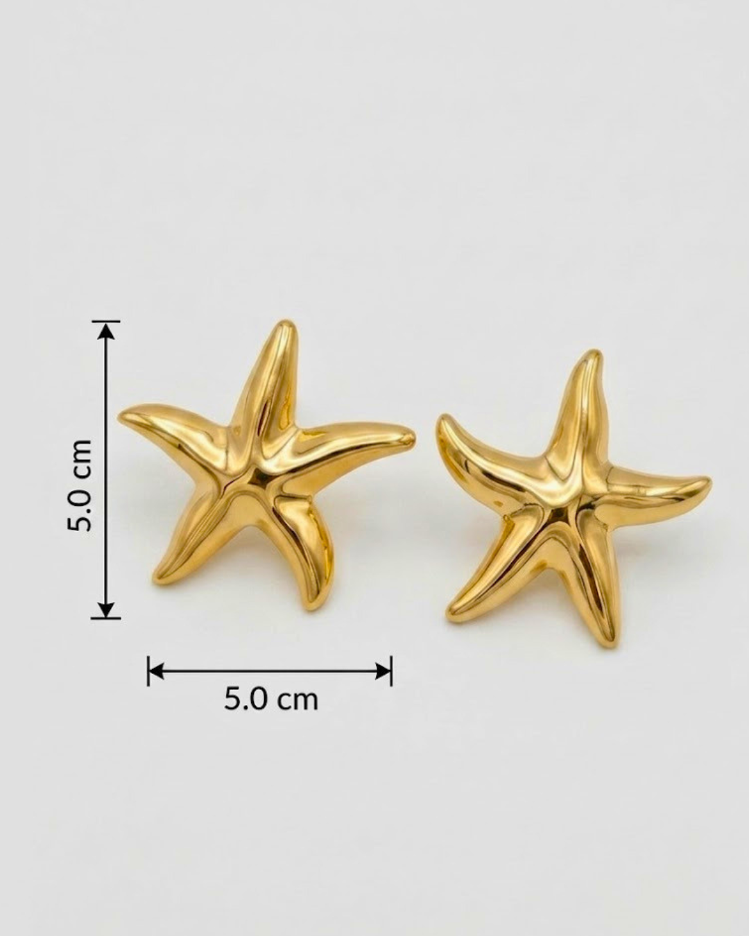 Starfish Statement Earrings