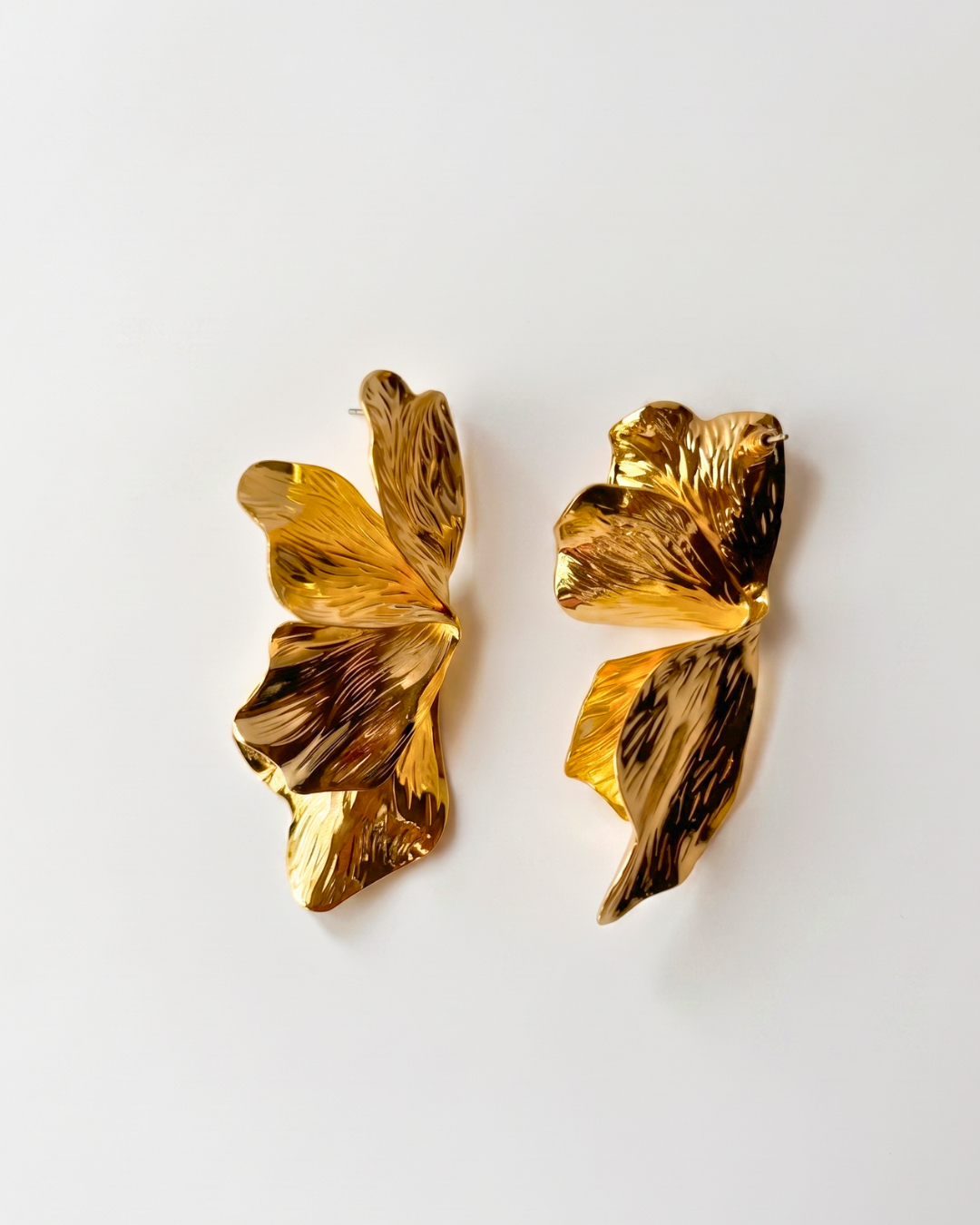 Textured Statement Earrings