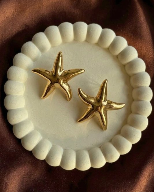 Starfish Statement Earrings