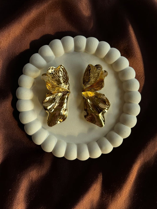 Textured Statement Earrings