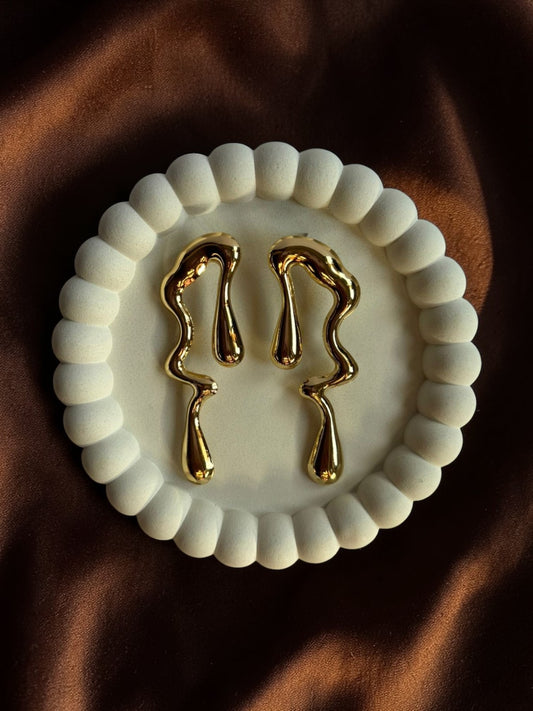 Abstract Drip Earrings