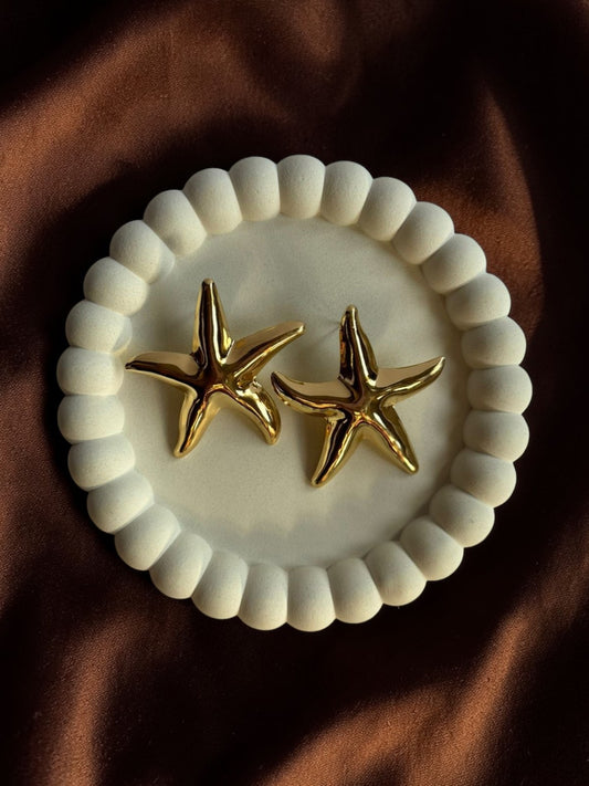 Starfish Statement Earrings