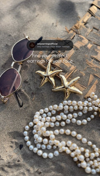 Starfish Statement Earrings