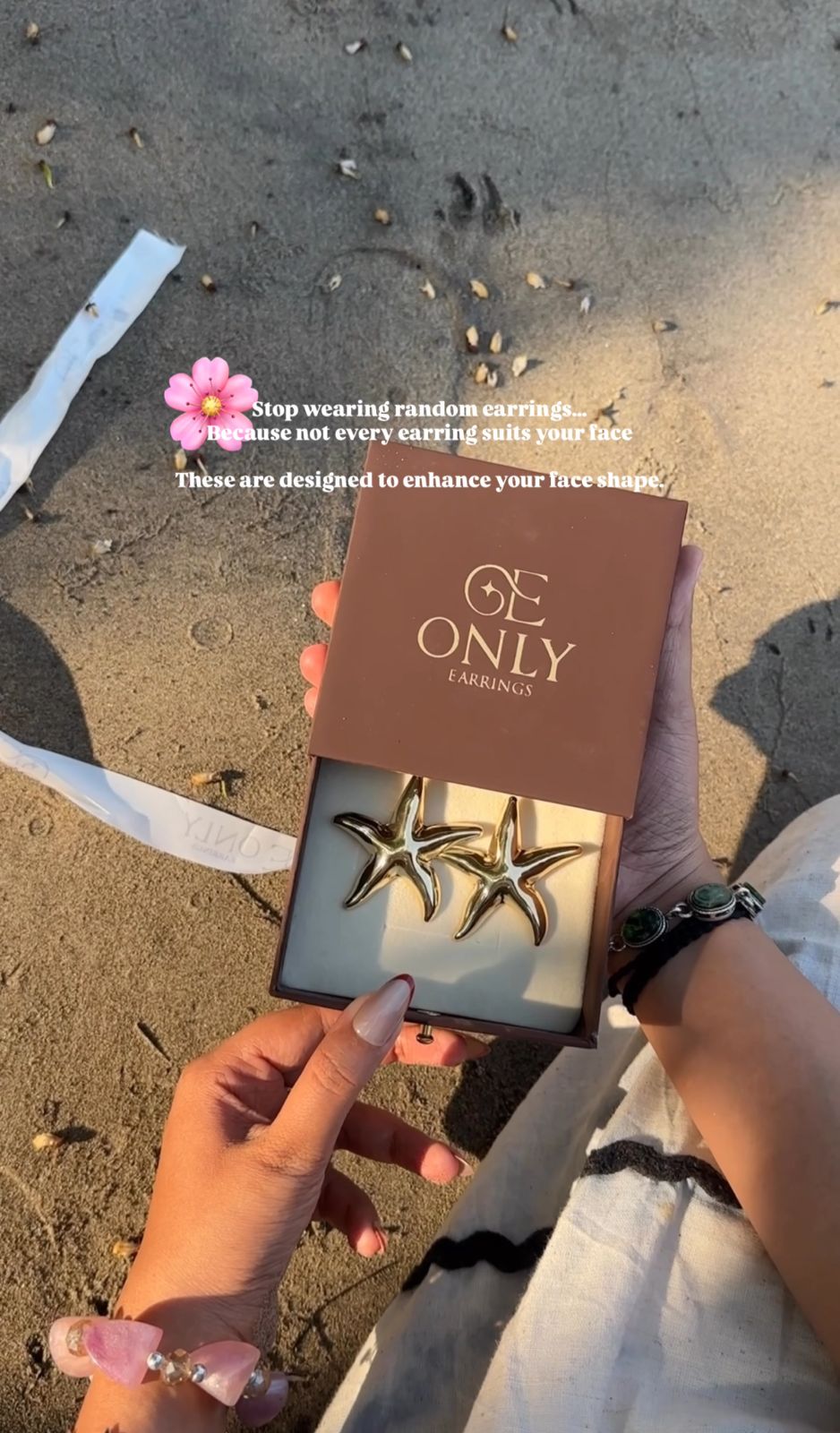 Starfish Statement Earrings